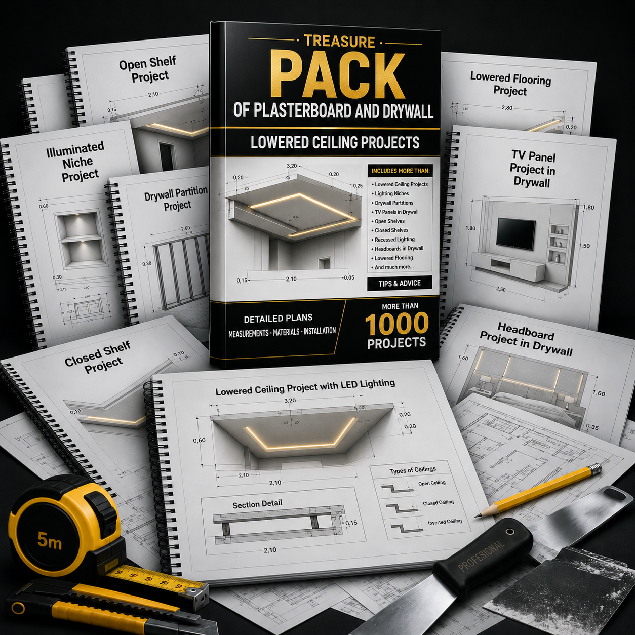Secondary mockup of the Treasure Pack